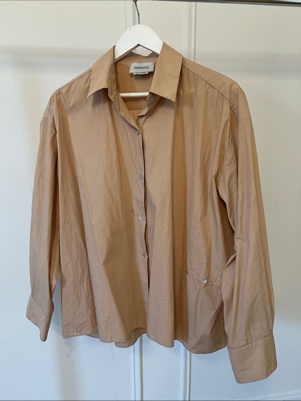 Massimo Dutti Relaxed Fit Women’s Button-Up Shirt